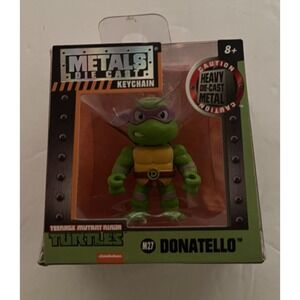 Jada Metals Die Cast  Teenage Mutant Ninja Turtle Keychain Figure Donatello